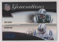 Curtis Martin, Edgerrin James #/100