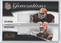 Ozzie Newsome, Braylon Edwards #/250