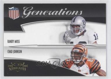 2006 Donruss Threads - Generations #G-14 - Randy Moss, Chad Johnson