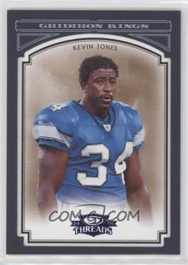 2006 Donruss Threads - Pro Gridiron Kings - Blue Framed #PGK-27 - Kevin Jones /50