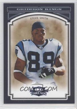 2006 Donruss Threads - Pro Gridiron Kings - Blue Framed #PGK-50 - Steve Smith /50