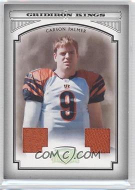 2006 Donruss Threads - Pro Gridiron Kings - Materials #PGK-6 - Carson Palmer /137