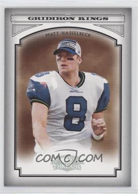 2006 Donruss Threads - Pro Gridiron Kings - Silver #PGK-35 - Matt Hasselbeck /250