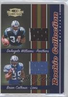 Brian Calhoun, DeAngelo Williams #/500