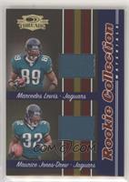 Marcedes Lewis, Maurice Jones-Drew [EX to NM] #/500