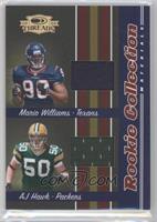 Mario Williams, AJ Hawk #/500