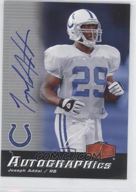 2006 Flair Showcase - Autographics #AU-JA - Joseph Addai