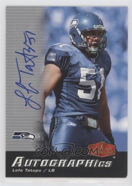 2006 Flair Showcase - Autographics #AU-LT - Lofa Tatupu [EX to NM]