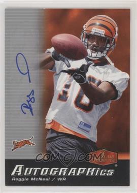 2006 Flair Showcase - Autographics #AU-RM - Reggie McNeal