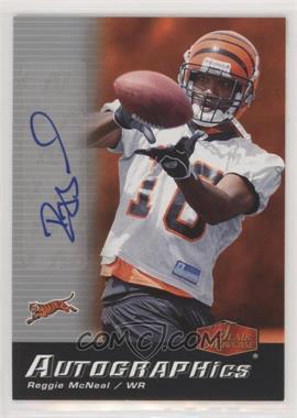 2006 Flair Showcase - Autographics #AU-RM - Reggie McNeal