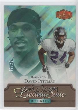 2006 Flair Showcase - [Base] - Legacy Emerald #103 - David Pittman /25