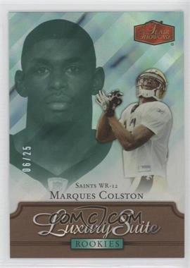 2006 Flair Showcase - [Base] - Legacy Emerald #122 - Marques Colston /25