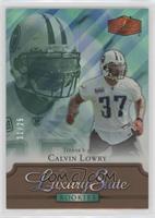 Calvin Lowry #/25