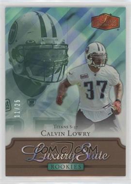 2006 Flair Showcase - [Base] - Legacy Emerald #138 - Calvin Lowry /25