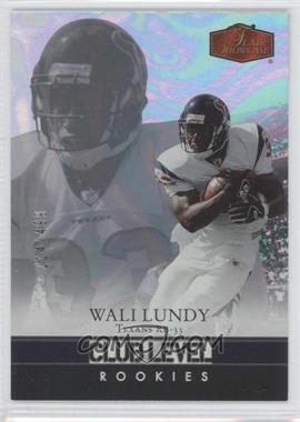 2006 Flair Showcase - [Base] #162 - Wali Lundy /499