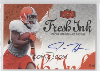 2006 Flair Showcase - Fresh Ink #FI-JH - Jerome Harrison