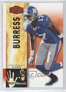 2006 Flair Showcase - Hot Hands #HH18 - Plaxico Burress