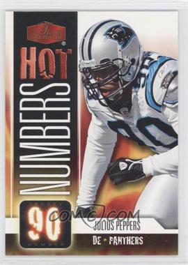 2006 Flair Showcase - Hot Numbers #HN13 - Julius Peppers