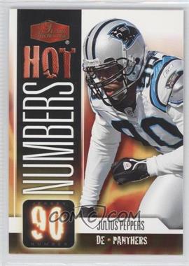 2006 Flair Showcase - Hot Numbers #HN13 - Julius Peppers