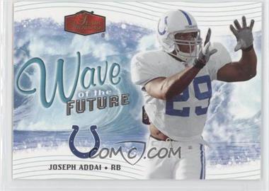 2006 Flair Showcase - Wave of the Future #WOTF10 - Joseph Addai