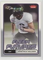 Fleer Futures - Demetrius Williams