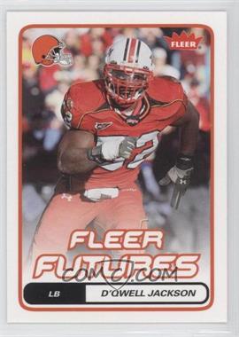 2006 Fleer - [Base] #135 - Fleer Futures - D'Qwell Jackson