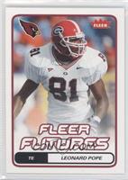 Fleer Futures - Leonard Pope