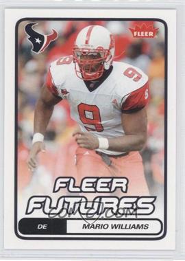 2006 Fleer - [Base] #169 - Fleer Futures - Mario Williams