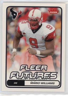 2006 Fleer - [Base] #169 - Fleer Futures - Mario Williams