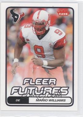 2006 Fleer - [Base] #169 - Fleer Futures - Mario Williams