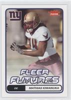 Fleer Futures - Mathias Kiwanuka