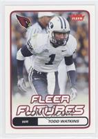 Fleer Futures - Todd Watkins