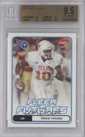 Fleer Futures - Vince Young [BGS 9.5 GEM MINT]