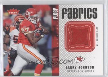 2006 Fleer - Fabrics #FF-JO - Larry Johnson