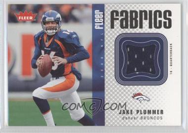 2006 Fleer - Fabrics #FF-JP - Jake Plummer