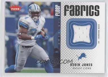 2006 Fleer - Fabrics #FF-KJ - Kevin Jones