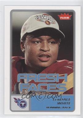 2006 Fleer - Fresh Faces #FR-LW - LenDale White