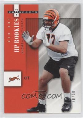 2006 Fleer Hot Prospects - [Base] - Red Hot #146 - HP Rookies - Andrew Whitworth /50