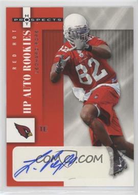 2006 Fleer Hot Prospects - [Base] - Red Hot #179 - HP Auto Rookies - Leonard Pope /50