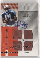 HP Auto Rookie Materials - Vince Young #/99