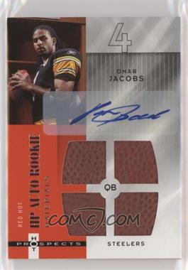 2006 Fleer Hot Prospects - [Base] - Red Hot #213 - HP Auto Rookie Materials - Omar Jacobs /99