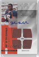 HP Auto Rookie Materials - Brandon Marshall #/99