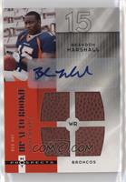 HP Auto Rookie Materials - Brandon Marshall #/99