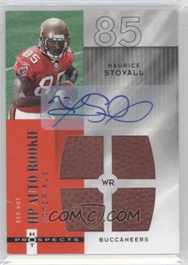 2006 Fleer Hot Prospects - [Base] - Red Hot #220 - HP Auto Rookie Materials - Maurice Stovall /99