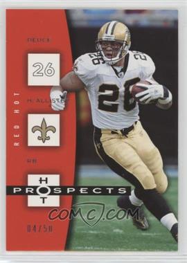 2006 Fleer Hot Prospects - [Base] - Red Hot #62 - Deuce McAllister /50