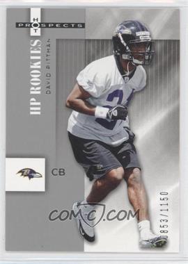 2006 Fleer Hot Prospects - [Base] #131 - HP Rookies - David Pittman /1150