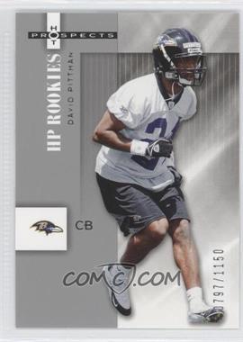 2006 Fleer Hot Prospects - [Base] #131 - HP Rookies - David Pittman /1150