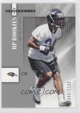 2006 Fleer Hot Prospects - [Base] #131 - HP Rookies - David Pittman /1150