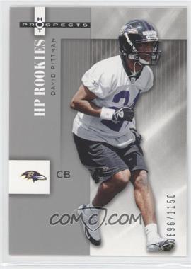 2006 Fleer Hot Prospects - [Base] #131 - HP Rookies - David Pittman /1150