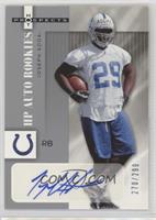 HP Auto Rookies - Joseph Addai #/299